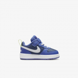 Tênis Nike infantil Court Borough Low 2 SE - Azul/Branco