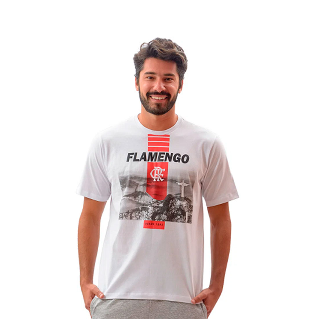 Camisa Flamengo Carioca Masculina - Braziline