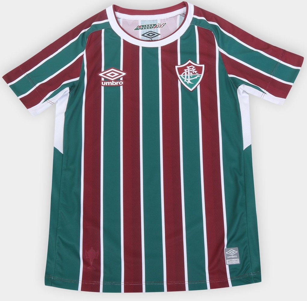 Camisa Fluminense Juvenil I 21/22 s/n° Torcedor Umbro