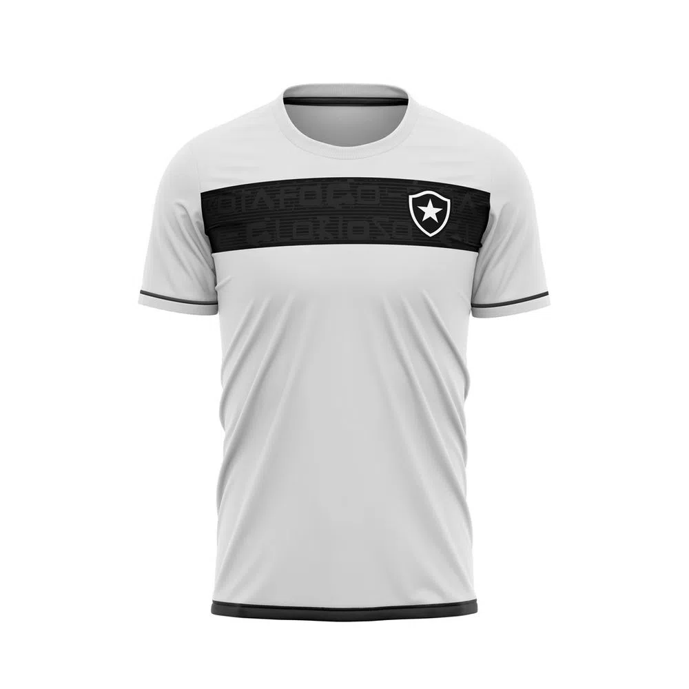 Camiseta Botafogo Approval Braziline Infantil - Branca