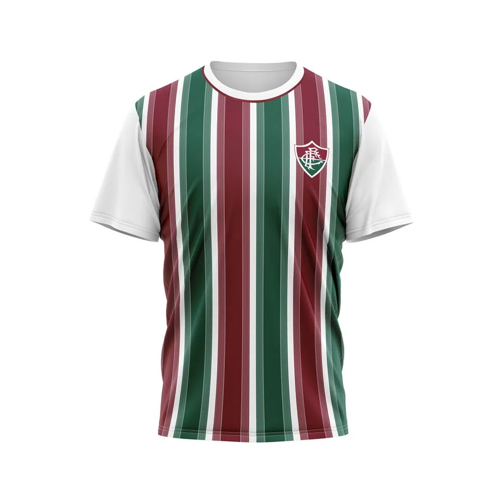 Camiseta Braziline Fluminense Lull - Branca