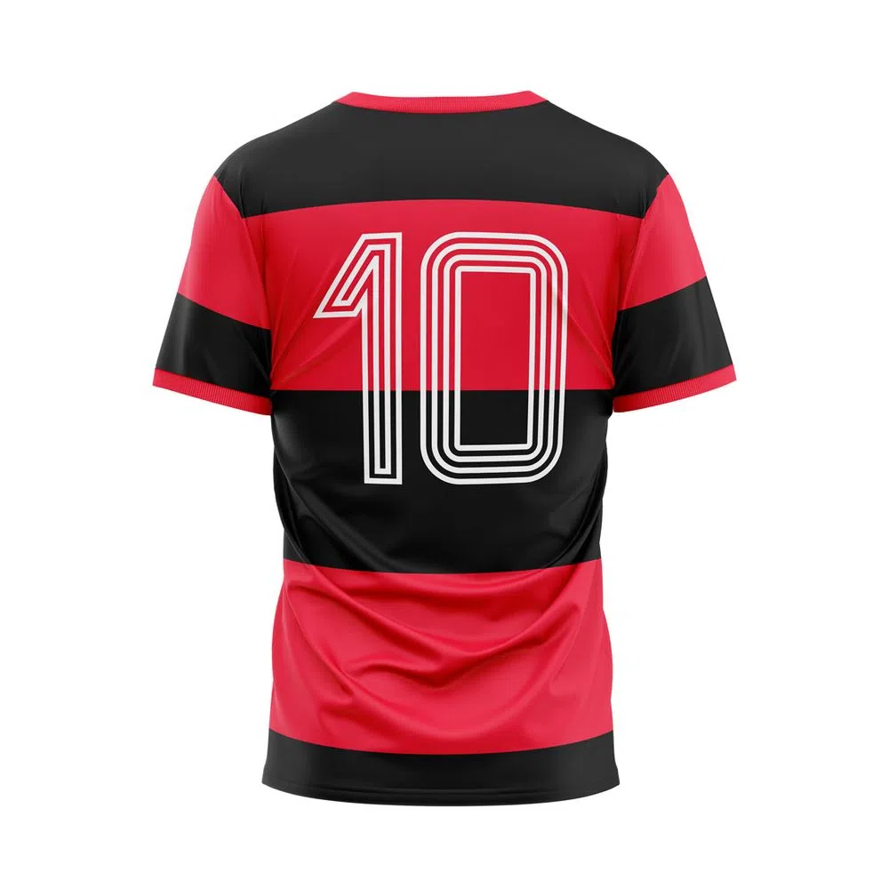 Camiseta Flamengo LIB Zico Masculina - Braziline