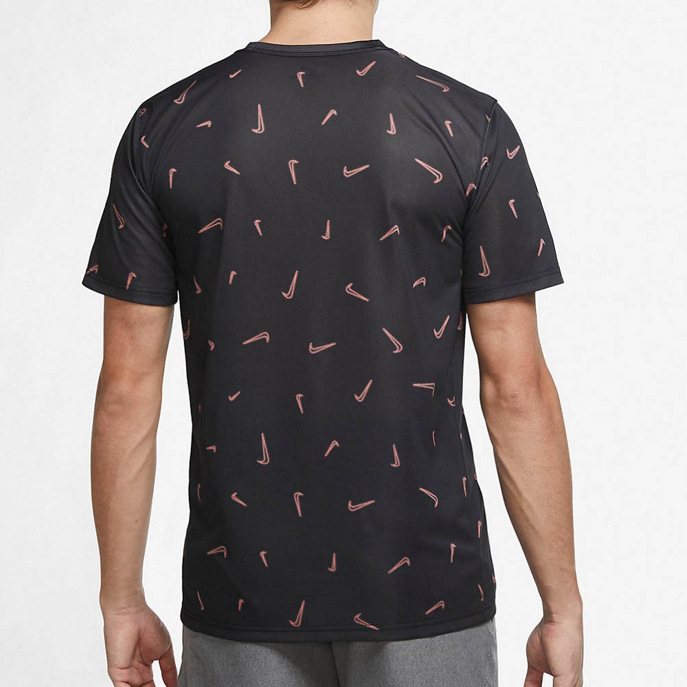 Camiseta Nike Allover Print - Maculino - Preta