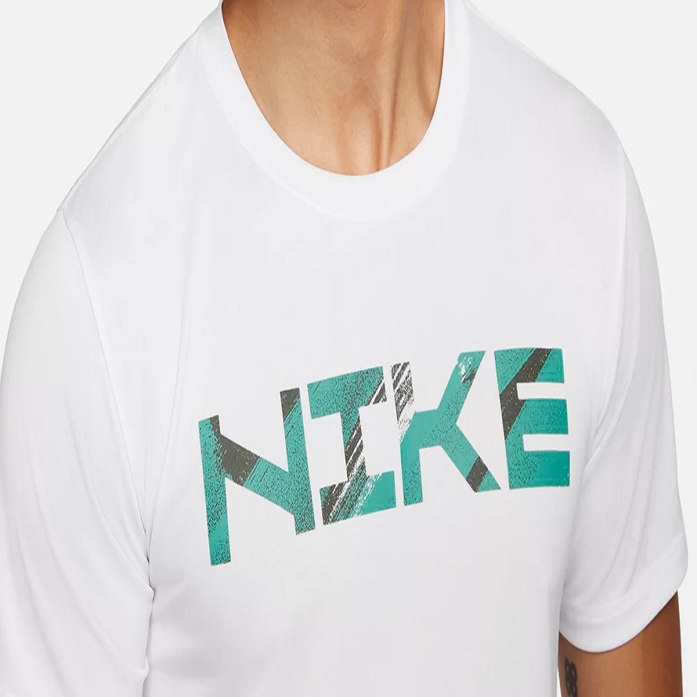 Camiseta Nike Legend Ss Crew - Verde+Branco