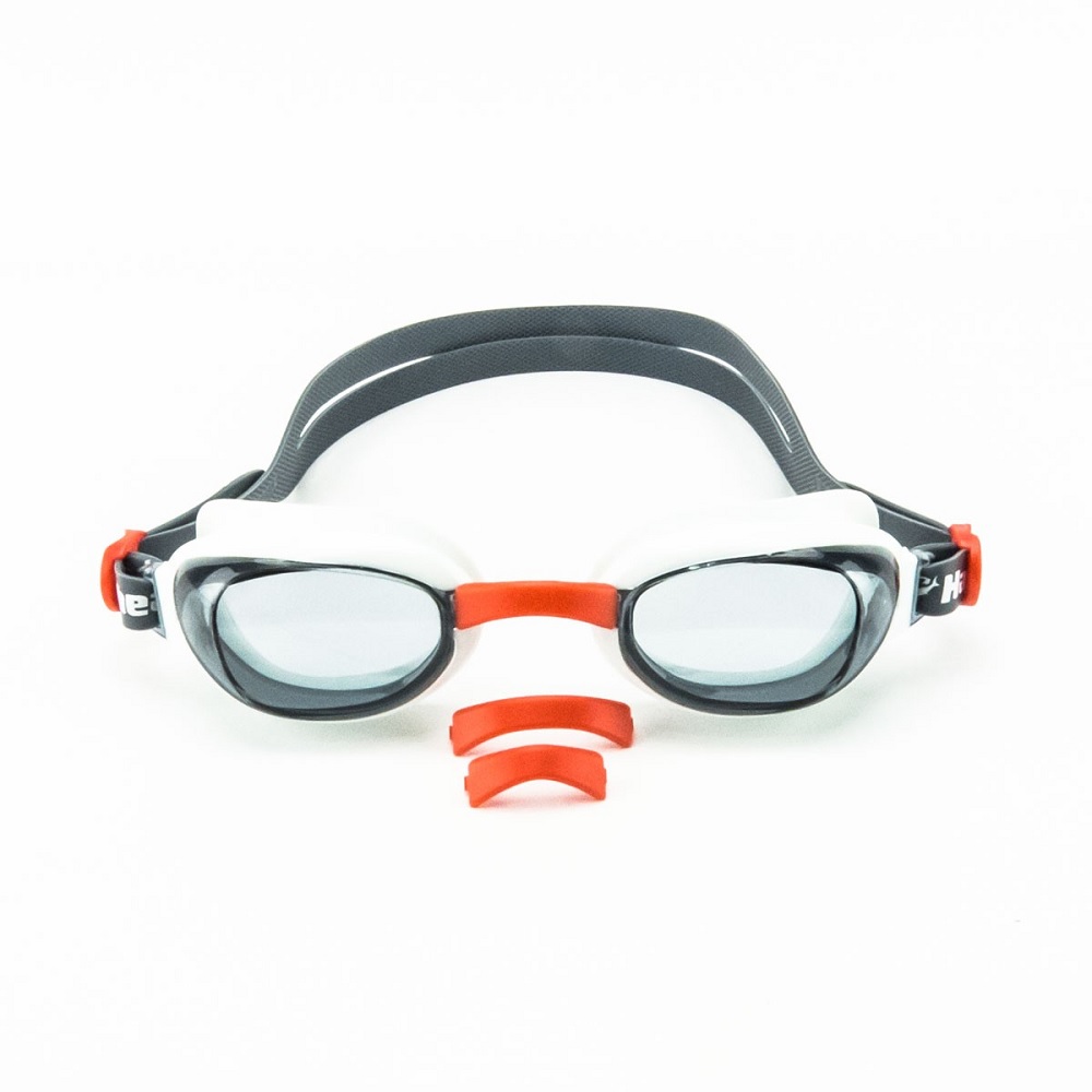 Óculos de Natação Hammerhead Viper - Preto / vermelho / branco / Fumê