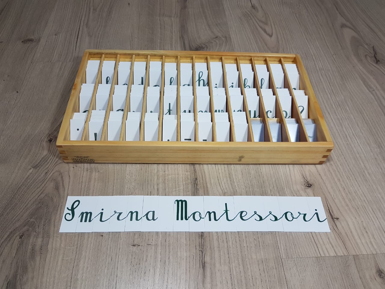 Terceiro Alfabetário Montessori