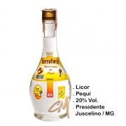 Licor de Pequí Cristal – Terra Forte 350 ml   (Presidente Juscelino - MG)
