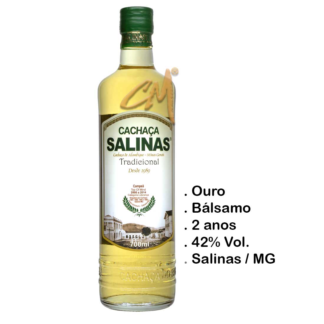 Cachaça Salinas Tradicional 700 ml (Salinas - MG)