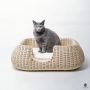 Cama para Gatos Artesanal de Luxo Chaise Serena