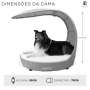 Cama Pet Artesanal de Luxo Chaise Ollie