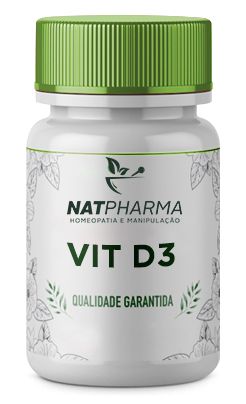 Vitamina D3 - Colecalciferol 10000ui - 60 caps