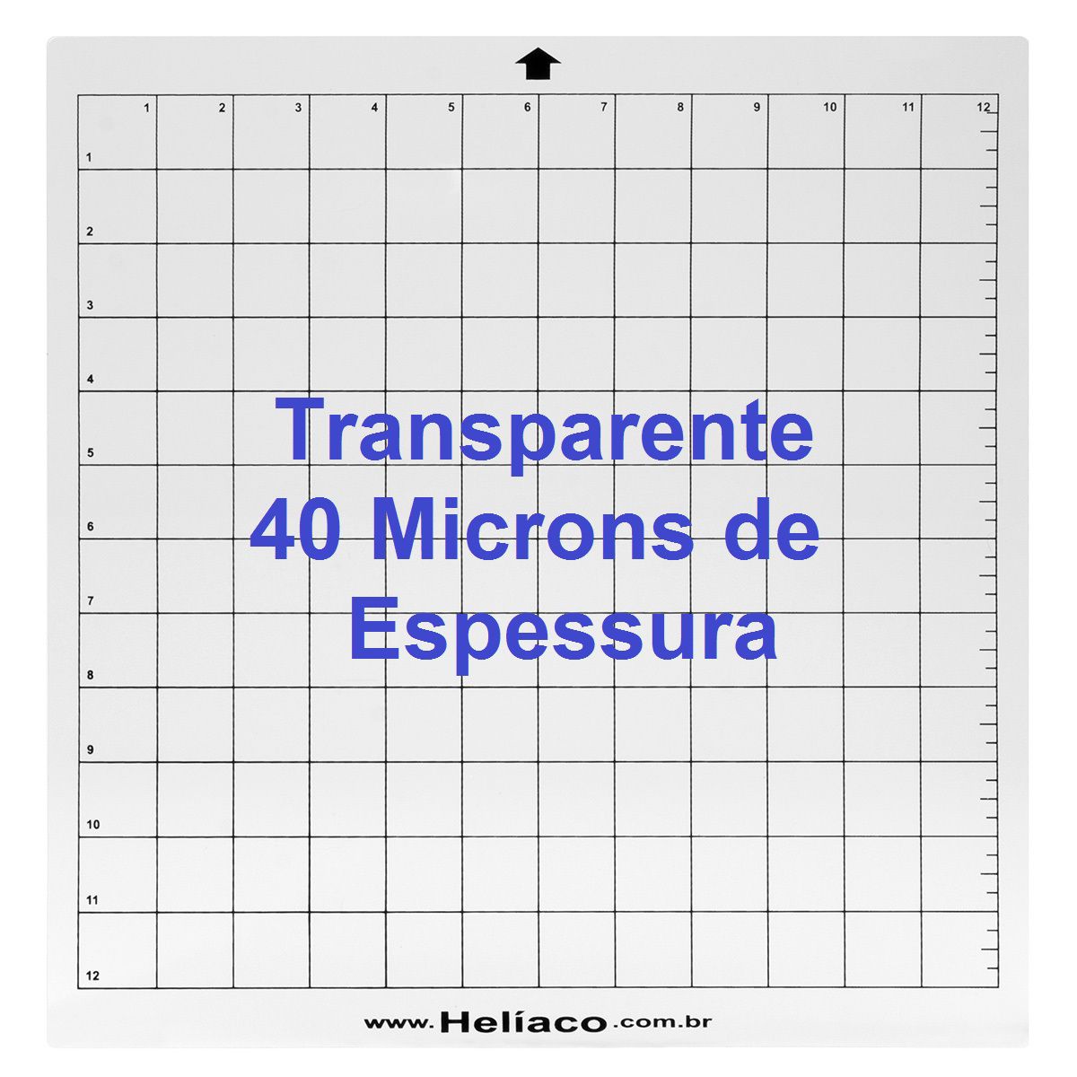 Base de corte Helíaco para Silhouette Cameo - 30x30 SEM Cola - 40 Microns de espessura