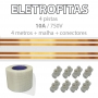 Kit Eletrofita 4 Pistas 2 Metros 750V 10A