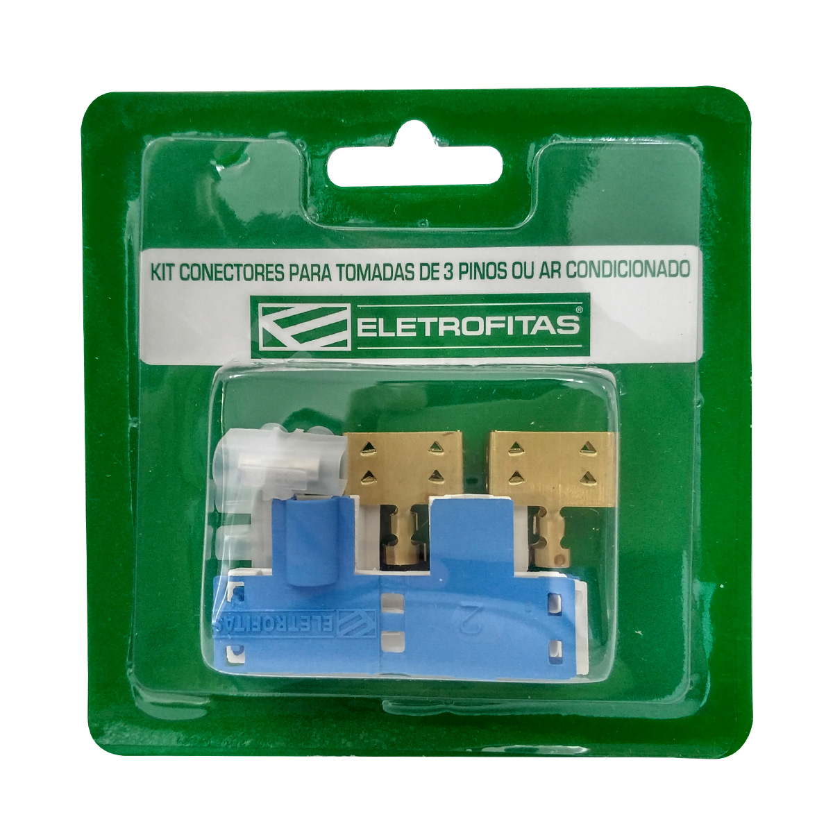 Kit Conectores Eletrofitas 3 Vias 20A - Novo