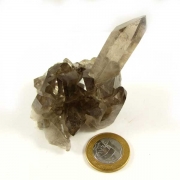 Drusa Quartzo Fumê Cristal Pedra Natural - 7279