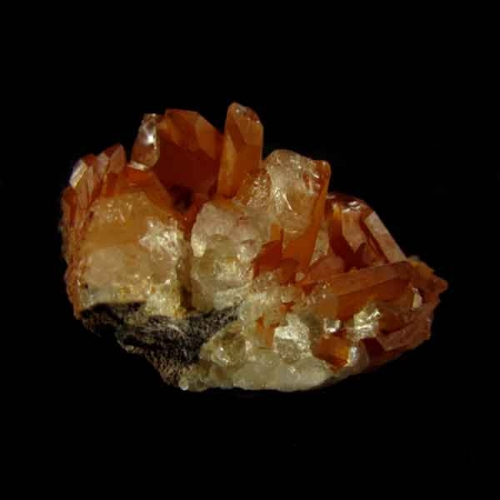 Drusa Quartzo Tangerina Pedra Natural Bruta - 7513