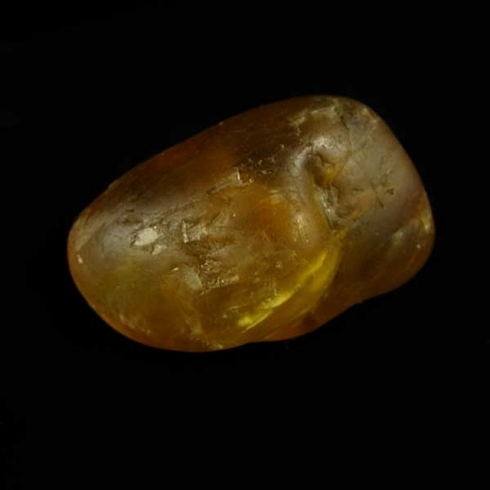 Fluorita Amarela Rolada Pedra Natural - 7579