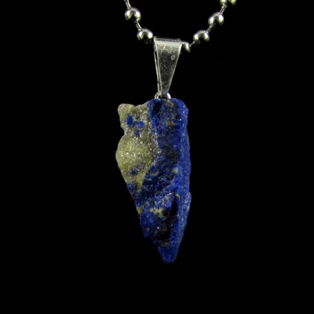 Pingente Lápis Lazuli Bruta Pedra Natural - 7621