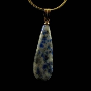 Pingente Lápis Lazuli Pedra Natural - 6657