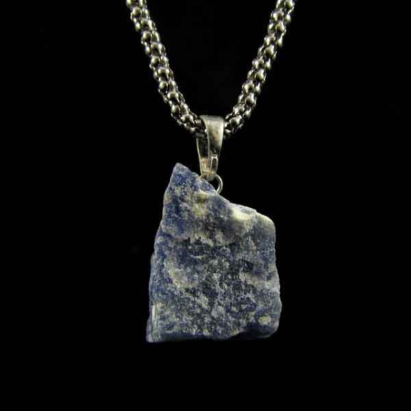 Pingente de Quartzo Azul Pedra Natural - 6717