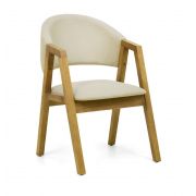 Cadeira Malai Castanho Oregon - Datelli Design