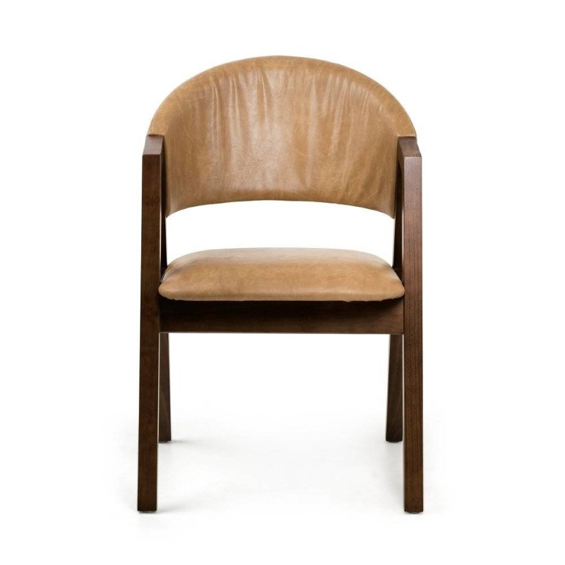 Cadeira Malai Castanho Canela - Datelli Design