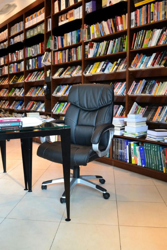 Cadeira Office Cartagena Preta - Rivatti