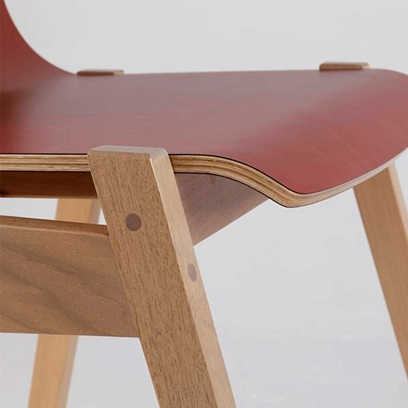 Cadeira Olsen Estrutura em Tabaco Várias Cores - Artesian