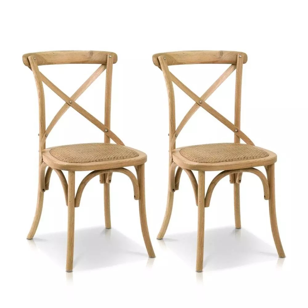 KIT 2 Cadeiras Paris Várias Cores - Datelli Design