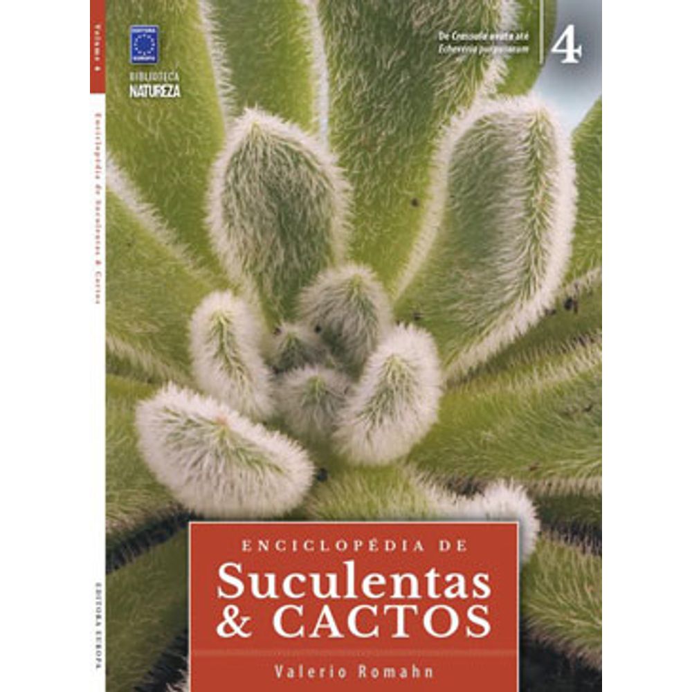 Enciclopédia de Suculentas e Cactos Vol 4