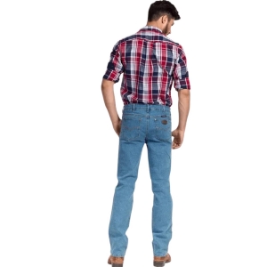 Calça Jeans Masculina Estilo Country Masculina 334 01 Delavê