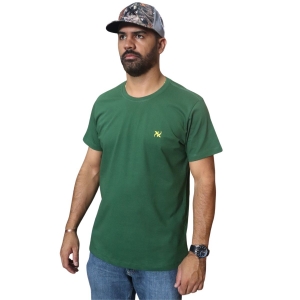 Camiseta Masculina Keep Roping Premium Verde KR