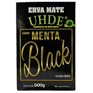Erva Mate Tereré UHDE Menta Black 500gr