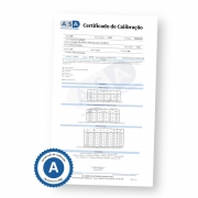 Certificado de Calibração Rastreável para Turbidímetro Digital