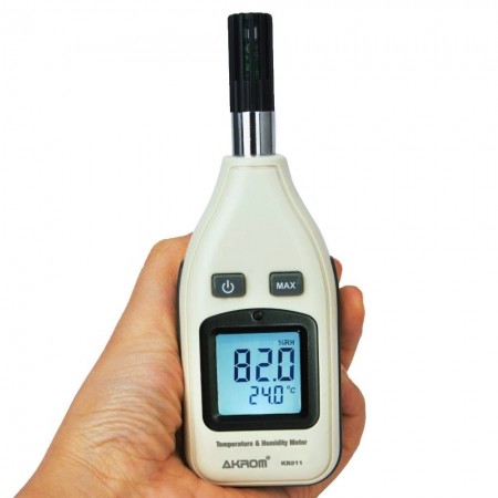KR811 Medidor de Temperatura e Umidade