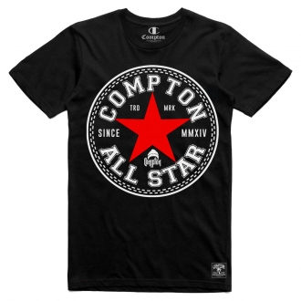 Camiseta Compton All Star Preta