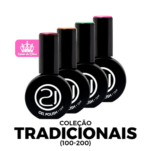 Easy Color Tradicionais (100 ao 200) - Esmalte em Gel - Nails 21