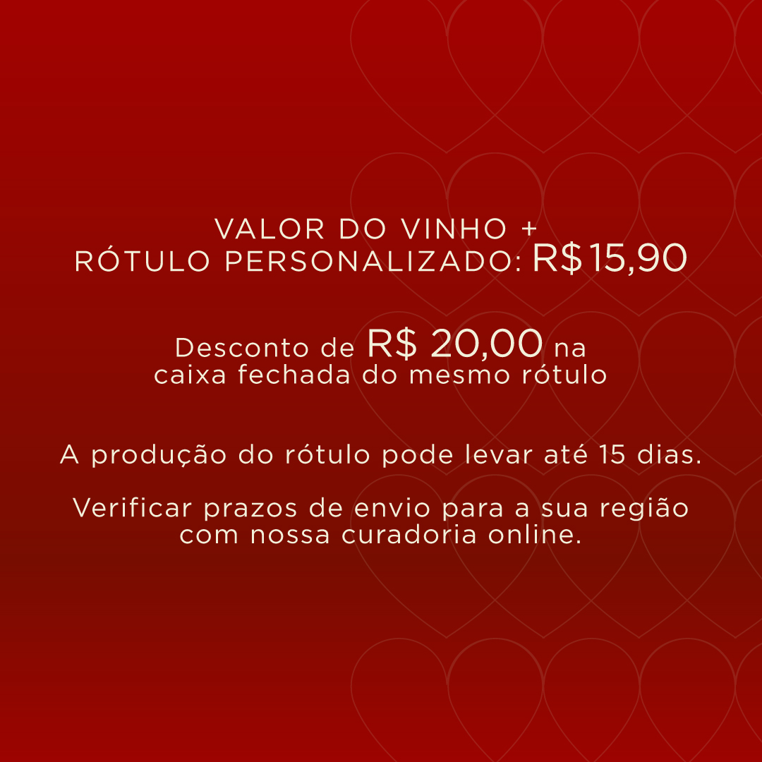 Lidio Carraro Dádivas Chardonnay 2021 750ml - Personalizados Namorados  - Vinícola Lidio Carraro