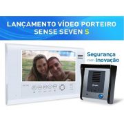Vídeo Porteiro HDL com tela Touch screen SENSE Seven S Branco