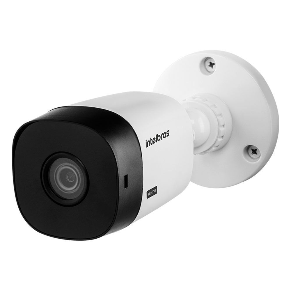 Kit 6 Câmeras de Segurança Intelbras Full HD 1080p VHD 1220B IR G6 + DVR MHDX 3008 Full HD 8 Canal + Acessórios p/ Instalação