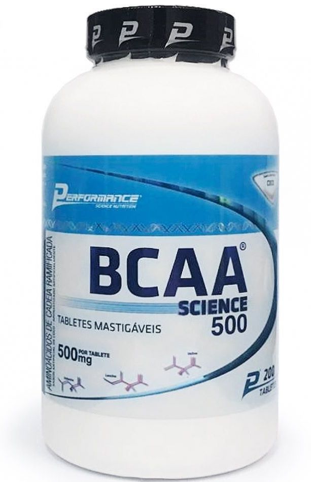 BCAA Mastigável Performance Nutrition - 200 tabletes