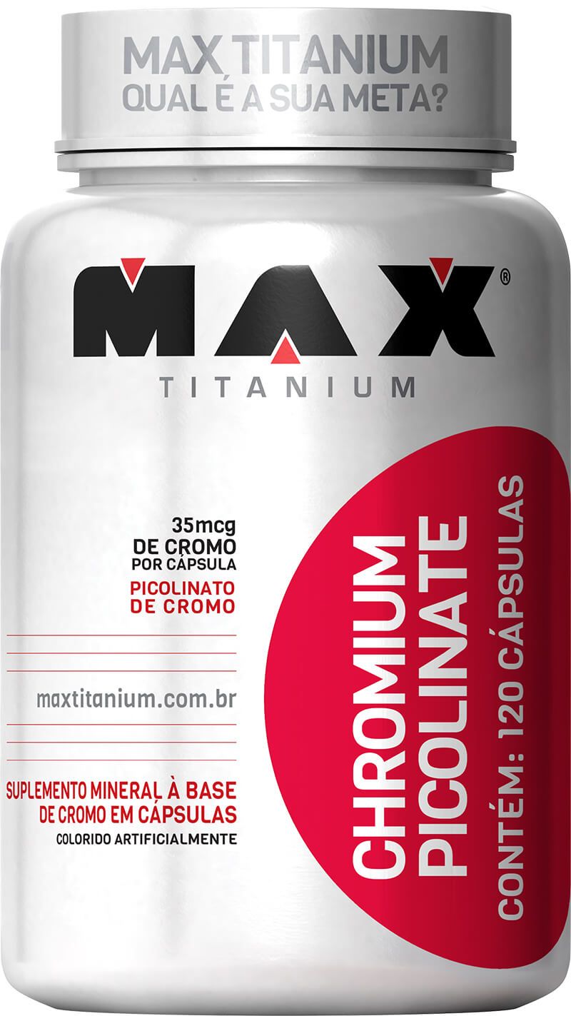 Chromium Picolinate Max Titanium - 120 caps