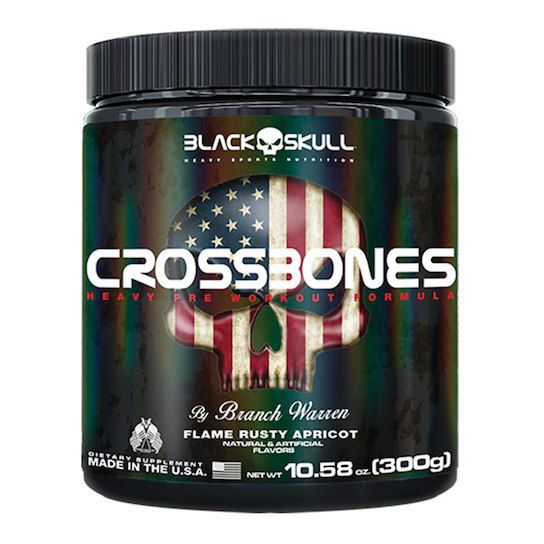 Crossbones Black Skull - 300g