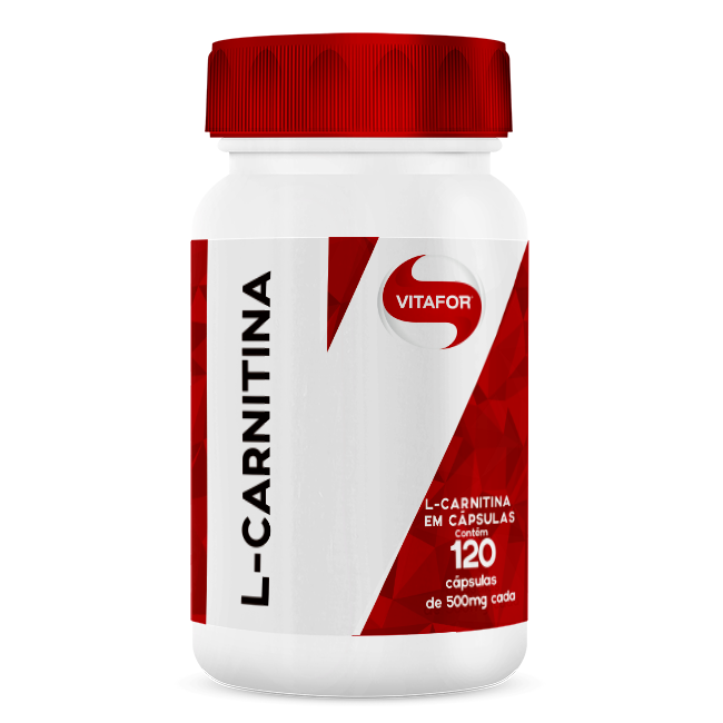 L-Carnitina Vitafor 500mg - 120 caps