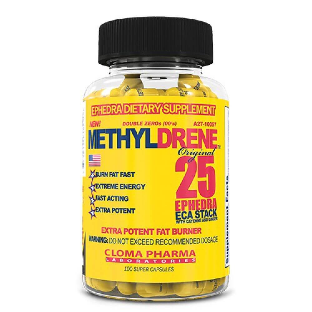 Methyldrene 25 ECA Stack Cloma Pharma - 100 caps