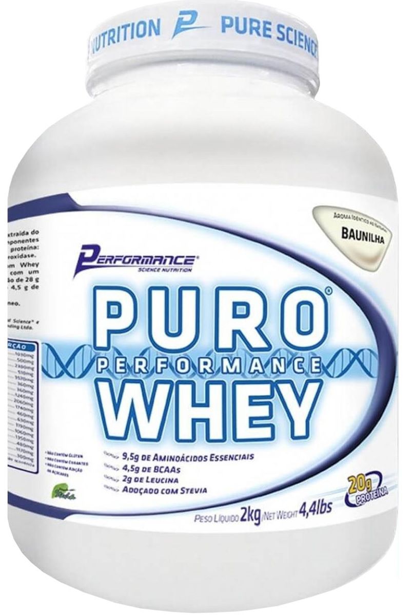 Puro Performance Whey Performance Nutrition - 2kg