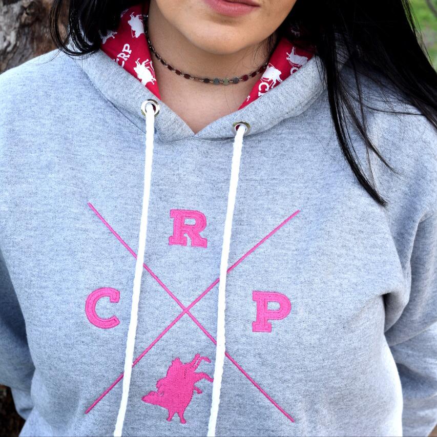 Moletom CRP Logo Vintage - Rosa