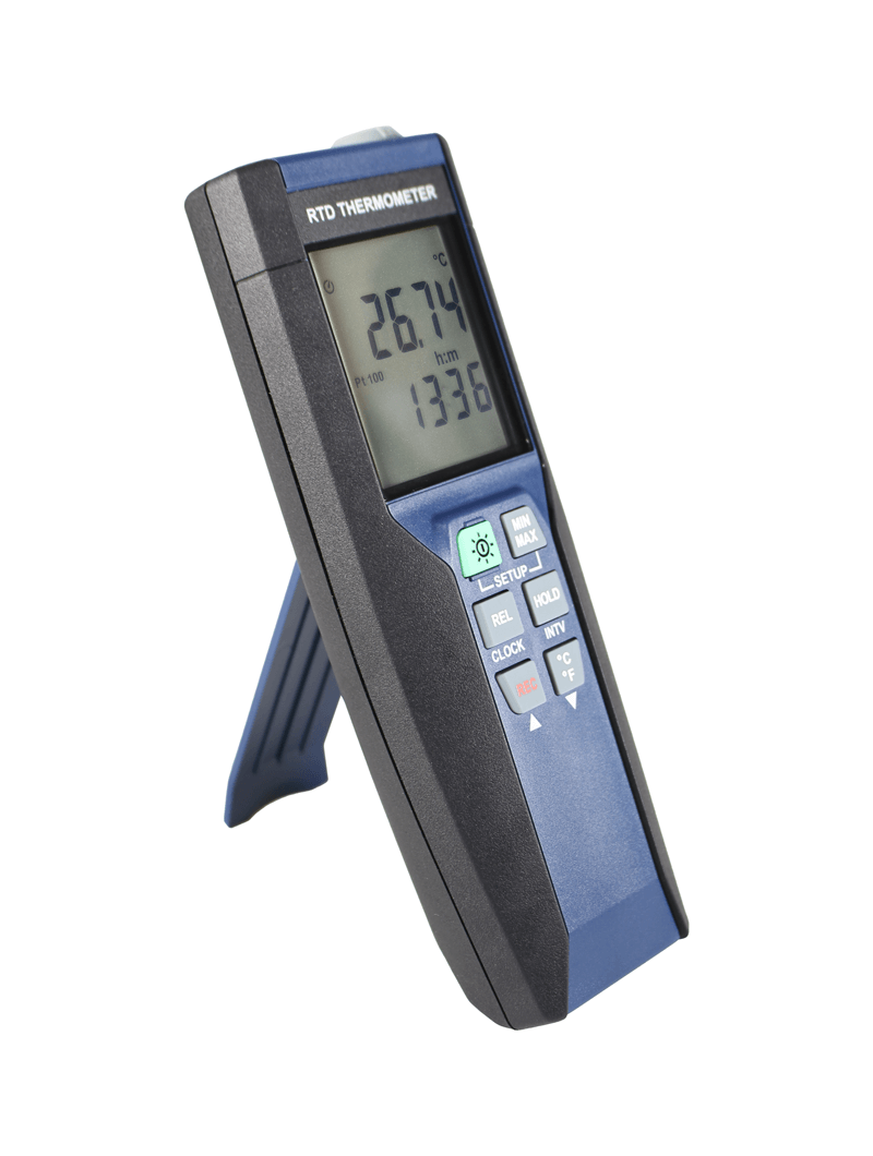Termômetro de Alta Exatidão com Sonda PT-100 e Datalogger - AK376 + Calibração RBC