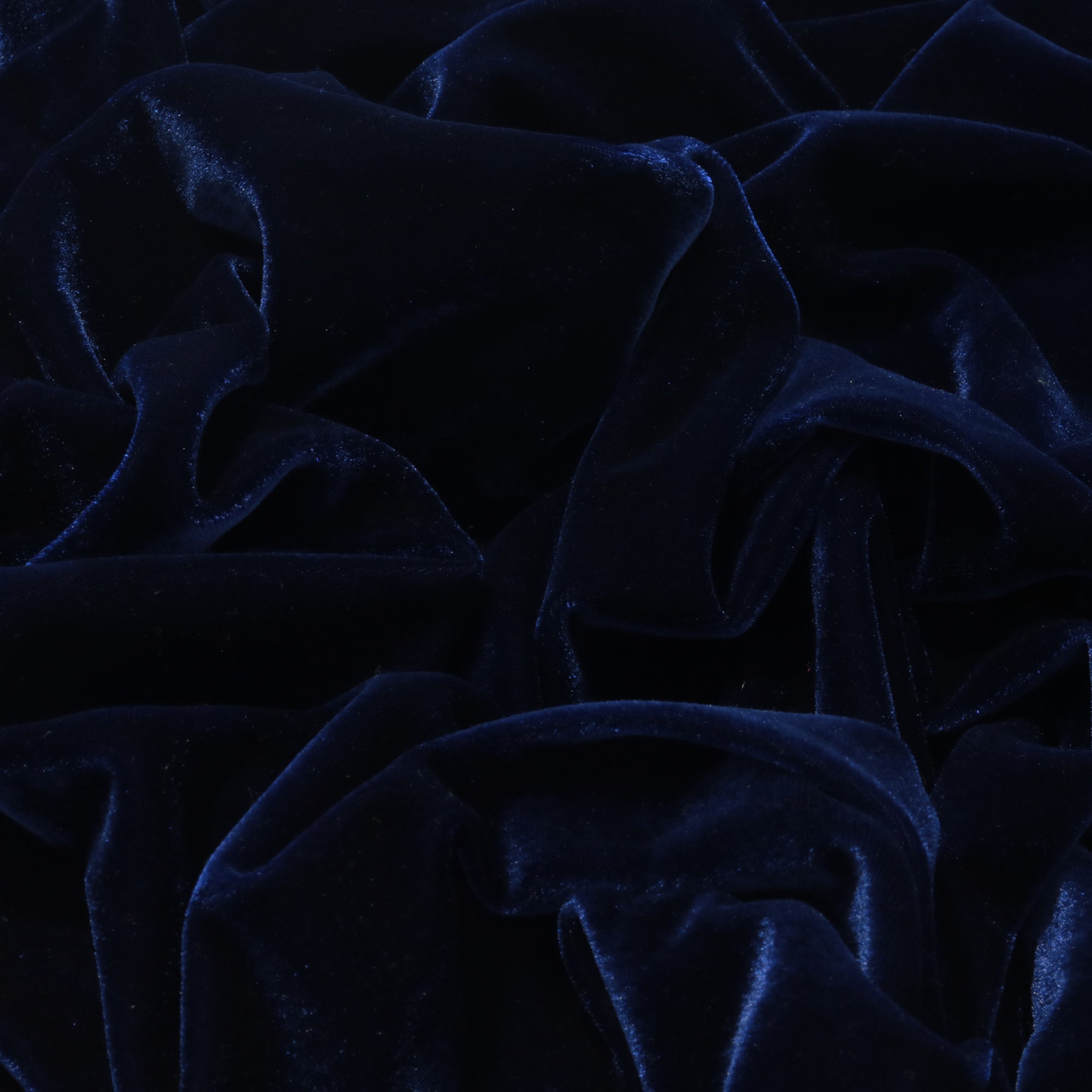 Tecido Veludo Cristal 1,70 m Largura Azul Marinho
