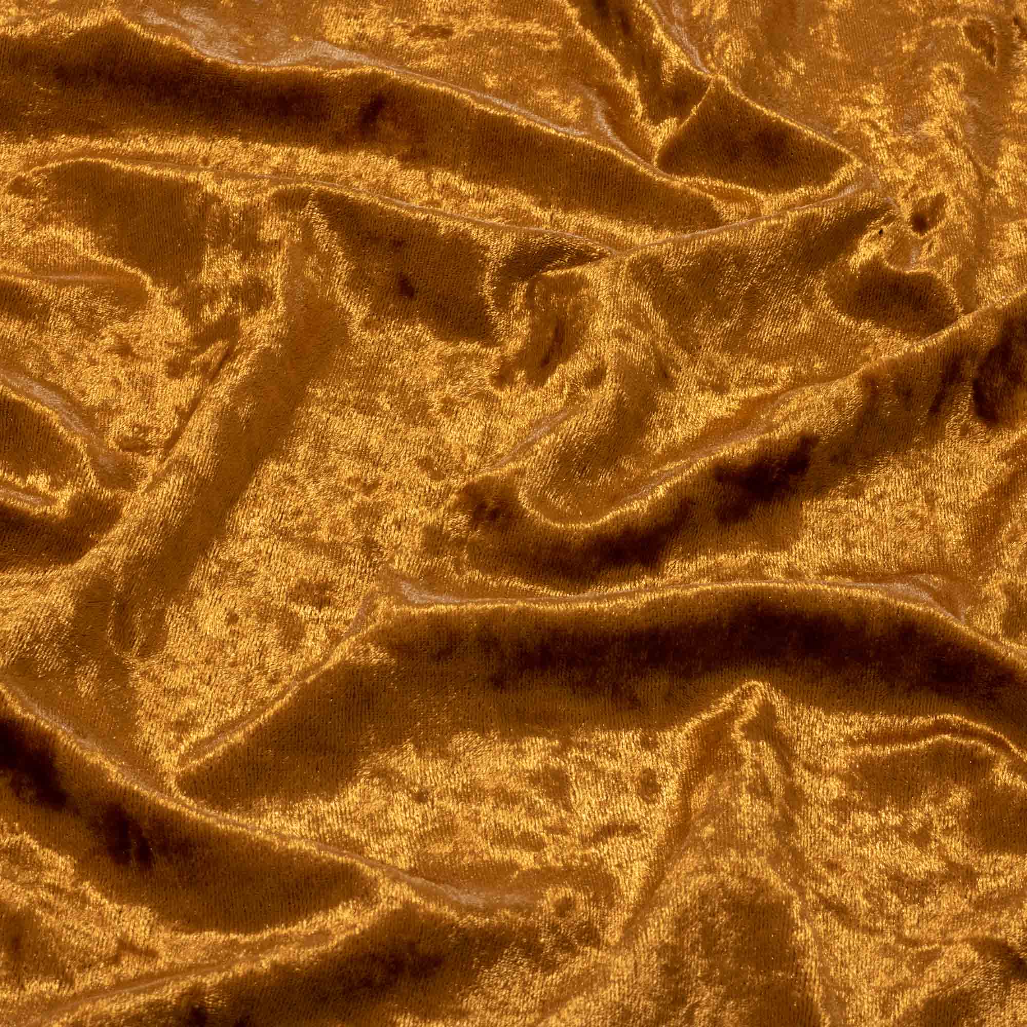 Tecido Veludo Molhado 1,40 m Largura Dourado